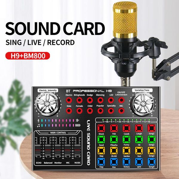 bm 800 microphone studio h9 sound card kits bm800 karaoke condenser microphone for pc computer phone singing gaming recording
bm 800 microphone studio h9 sound card kits bm800 karaoke condenser microphone for pc computer phone singing gaming recording