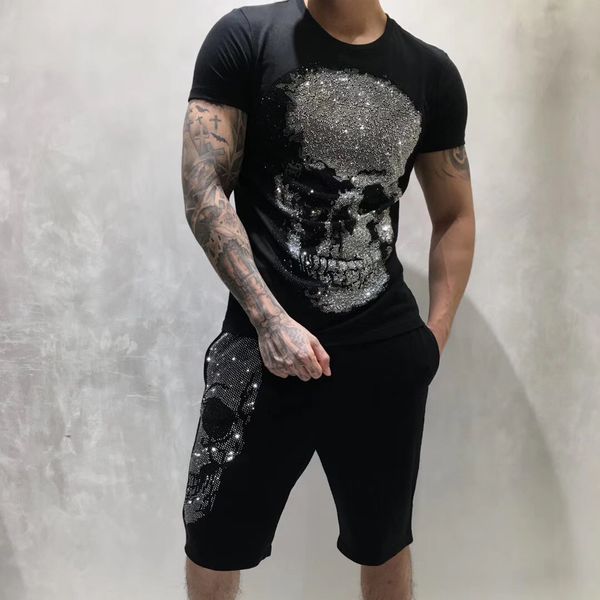 2021 new tshirt skulls printing all-match summer tees ribbed crewneck comfortable cotton short sleeve t-shirt men dy98670 flam, White;black
2021 new tshirt skulls printing all-match summer tees ribbed crewneck comfortable cotton short sleeve t-shirt men dy98670 flam, White;black