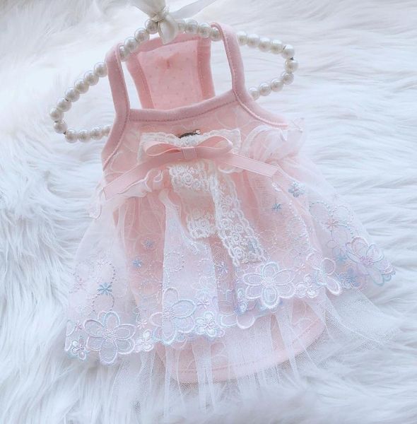 dog cat dress tutu bow lace design pet puppy skirt spring/summer clothes outfit 5 sizes 2 colours
dog cat dress tutu bow lace design pet puppy skirt spring/summer clothes outfit 5 sizes 2 colours