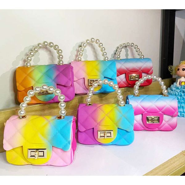 women 2021 new pvc spray color gradual change jelly mini pearl handbag chain shoulder bag
women 2021 new pvc spray color gradual change jelly mini pearl handbag chain shoulder bag