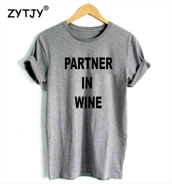 partner in wine cotton casual womens funny yong girl tee hipster tumblr ins drop s 73, White
partner in wine cotton casual womens funny yong girl tee hipster tumblr ins drop s 73, White