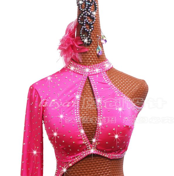 sparkly rhinestones latin dance dress women dance bodysuit ladies samba salsa competition performance dancing clothes, Black;red
sparkly rhinestones latin dance dress women dance bodysuit ladies samba salsa competition performance dancing clothes, Black;red