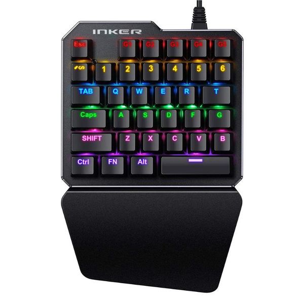 one-hand mechanical keyboard blue switch gamer gaming keyboard rgb backlight wired pc mini mice for computer laptop
one-hand mechanical keyboard blue switch gamer gaming keyboard rgb backlight wired pc mini mice for computer laptop