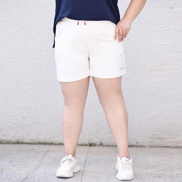 women's shorts elastic high waist casual to 6xl plus size summer thin pockets solid short pants t2169, White;black
women's shorts elastic high waist casual to 6xl plus size summer thin pockets solid short pants t2169, White;black