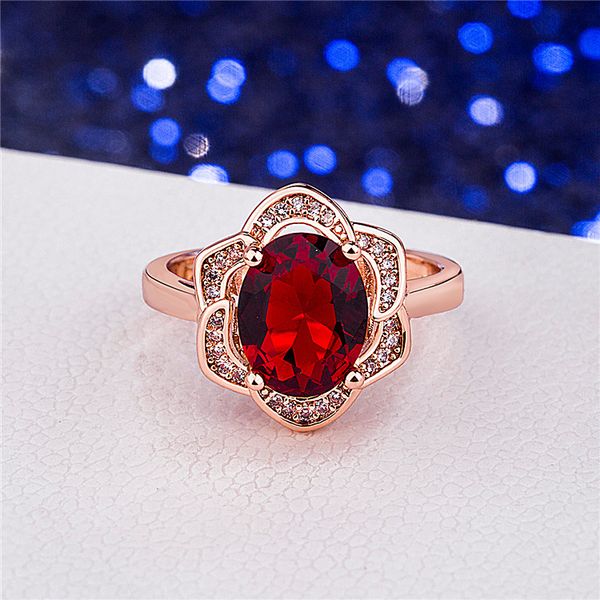 european and american fashion high-end japanese and korean cross-border fashion foreign trade ornament rose gold plated fashion ruby flower-, Silver
european and american fashion high-end japanese and korean cross-border fashion foreign trade ornament rose gold plated fashion ruby flower-, Silver