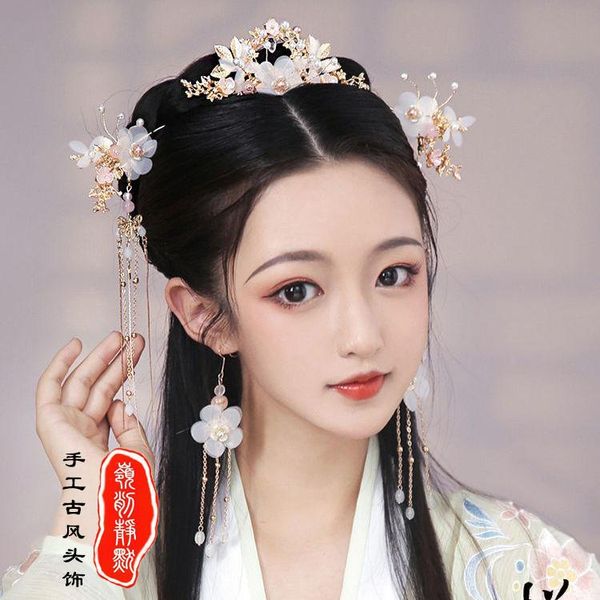 hair clips & barrettes chinese hanfu hairpins comb long tassel stick headpiece women accessories pearl pins handmade jewelry, Golden;silver
hair clips & barrettes chinese hanfu hairpins comb long tassel stick headpiece women accessories pearl pins handmade jewelry, Golden;silver