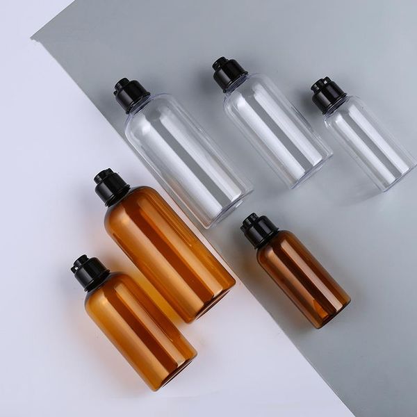 30pcs/lot 100ml 200ml 300ml clear/amber cosmetic bottles with black flip luxury cosmetic pet plastic bottles
30pcs/lot 100ml 200ml 300ml clear/amber cosmetic bottles with black flip luxury cosmetic pet plastic bottles