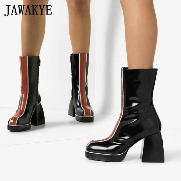 boots red black color blocking ankle women's block heel stylish square toe platform autumn party shoes women
boots red black color blocking ankle women's block heel stylish square toe platform autumn party shoes women