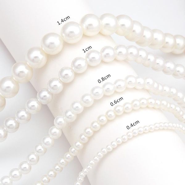 chains fresh style small ball simulated pearl necklaces for women 5 sizes female clavicle chain valentine's day jewelry gifts, Silver
chains fresh style small ball simulated pearl necklaces for women 5 sizes female clavicle chain valentine's day jewelry gifts, Silver