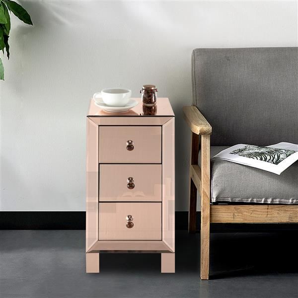 bedroom furniture nordic simple small coffee modern and contemporary mirrored 3-drawers nightstand bedside table rose
bedroom furniture nordic simple small coffee modern and contemporary mirrored 3-drawers nightstand bedside table rose