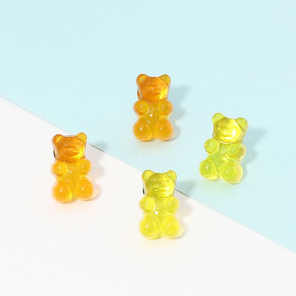 ez2629 jewelry cute sweet color resin bear earrings fashion stud combination, Silver
ez2629 jewelry cute sweet color resin bear earrings fashion stud combination, Silver