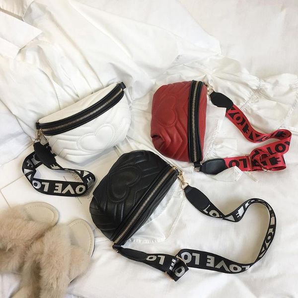 fashion solid color love heart decor shoulder messenger handbags women waist fanny belt packs pu leather crossbody chest bags
fashion solid color love heart decor shoulder messenger handbags women waist fanny belt packs pu leather crossbody chest bags