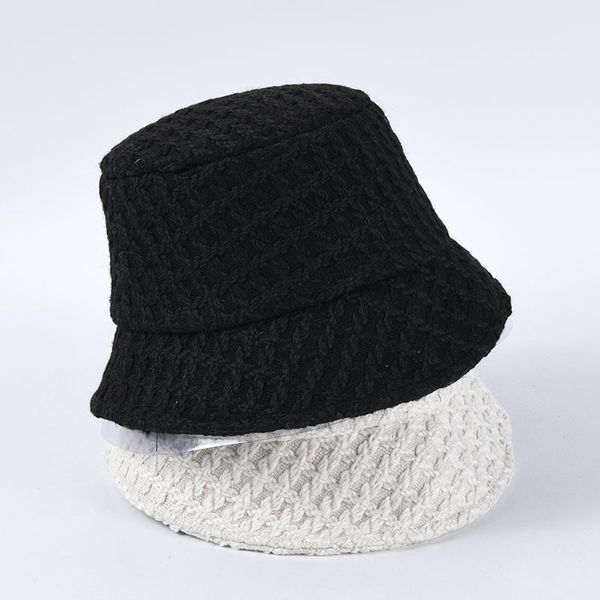 2021 new women simple fashion white black female tweed bucket hat thick warm winter hats 18nt, Blue;gray
2021 new women simple fashion white black female tweed bucket hat thick warm winter hats 18nt, Blue;gray