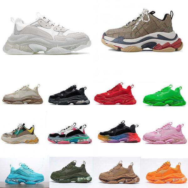 women men triple s shoe dad casual shoes crystal bottom paris 17fw leisure sneakers for vintage old grandpa trainer chaussures size 35-45
women men triple s shoe dad casual shoes crystal bottom paris 17fw leisure sneakers for vintage old grandpa trainer chaussures size 35-45
