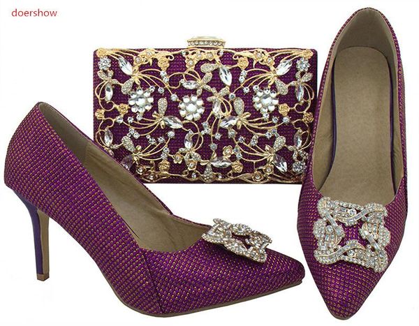 dress shoes doershow african purple and bag to match italian shoe set nigerian party wr1-21, Black
dress shoes doershow african purple and bag to match italian shoe set nigerian party wr1-21, Black