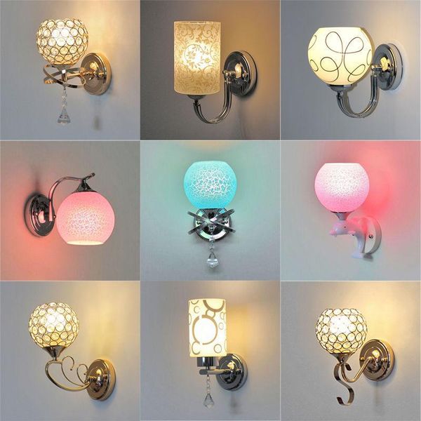 european crystal wall lamp led bedside bedroom creative living room stairway l restaurant barber shop glass lamp
european crystal wall lamp led bedside bedroom creative living room stairway l restaurant barber shop glass lamp