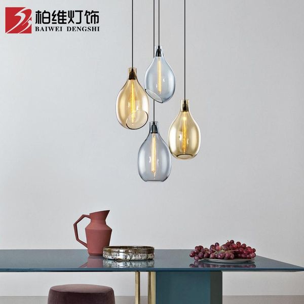 pendant lamps nordic lamp restaurant chandelier simple modern dining table cafe bar personalized industrial style american glass
pendant lamps nordic lamp restaurant chandelier simple modern dining table cafe bar personalized industrial style american glass