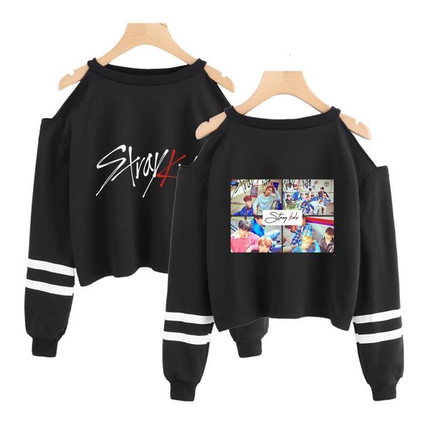 stray kids off shoulder crop harajuku korean kpop summer kawaii long sleeve sweatshirt women clothes 2021 streetwear fashion, Black
stray kids off shoulder crop harajuku korean kpop summer kawaii long sleeve sweatshirt women clothes 2021 streetwear fashion, Black
