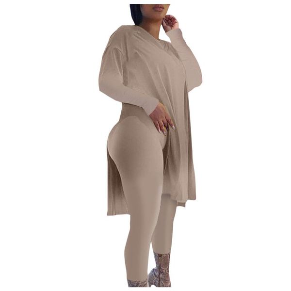 women's two piece pants casual women long sleeved suit solid color slit hem sets homewear 2 for pant, White
women's two piece pants casual women long sleeved suit solid color slit hem sets homewear 2 for pant, White