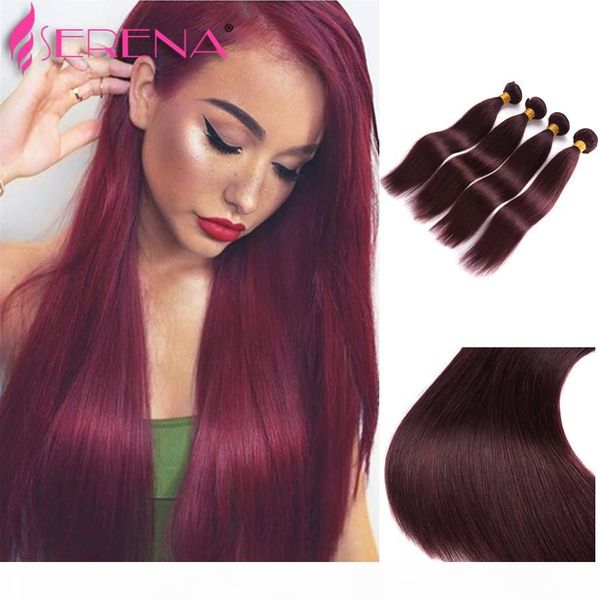 rosa hair beauty malaysian straight virgin hair 4 bundles 99j malaysian straight human hair weaving 8''-30"length s, Black
rosa hair beauty malaysian straight virgin hair 4 bundles 99j malaysian straight human hair weaving 8''-30"length s, Black