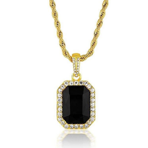 pendant necklaces arrival women jewelry 18k gold plated necklace with gemstone stainless steel square black stone crystal, Silver
pendant necklaces arrival women jewelry 18k gold plated necklace with gemstone stainless steel square black stone crystal, Silver