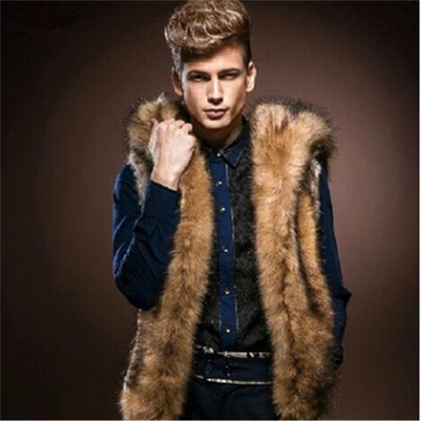 men's vests 2021 fashion winter men males fur vest hoodie hooded thick warm waistcoats sleeveless coat outerwear male jackets xnxee, Black;white
men's vests 2021 fashion winter men males fur vest hoodie hooded thick warm waistcoats sleeveless coat outerwear male jackets xnxee, Black;white