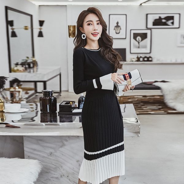 women fall winter fashion sweater thin elastic mesh neck long lady bodycon in robes oeiz, Black;pink
women fall winter fashion sweater thin elastic mesh neck long lady bodycon in robes oeiz, Black;pink