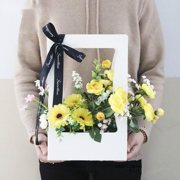 gift wrap 6pcs valentine's day presents box bouquet paper portable flower for wedding bag wrapping party festival boxes
gift wrap 6pcs valentine's day presents box bouquet paper portable flower for wedding bag wrapping party festival boxes