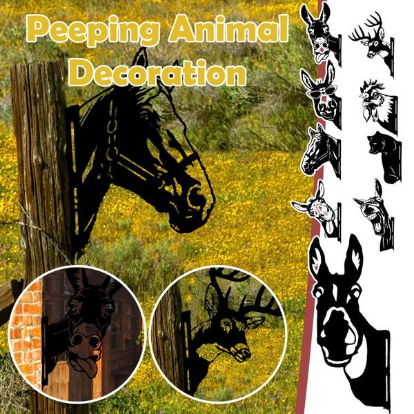 garden decorations farm peeping animals cattle metal art outdoor pendant decoration realistic exquisite iron 3d horse#f
garden decorations farm peeping animals cattle metal art outdoor pendant decoration realistic exquisite iron 3d horse#f