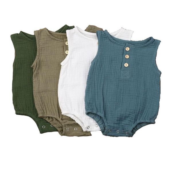 rompers 0-24months born infant baby boys girls sleeveless bodysuits summer solid color jumpsuits, Blue
rompers 0-24months born infant baby boys girls sleeveless bodysuits summer solid color jumpsuits, Blue