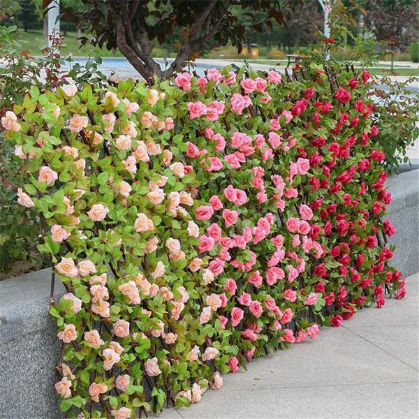 fencing, trellis & gates wooden hedge with artificial flowers leaves garden decoration screening expanding privacy screen retractable fence
fencing, trellis & gates wooden hedge with artificial flowers leaves garden decoration screening expanding privacy screen retractable fence
