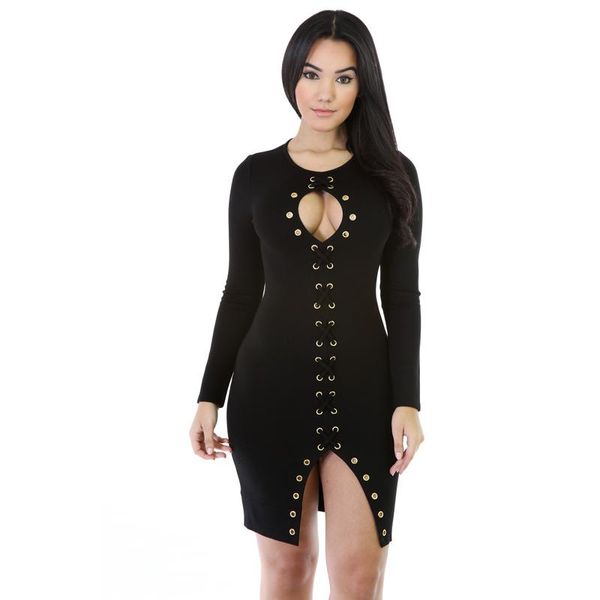 casual dresses dream vine vintage lace-up keyhole dress bodycon black white red o-neck long sleeve party club s-xl, Black;gray
casual dresses dream vine vintage lace-up keyhole dress bodycon black white red o-neck long sleeve party club s-xl, Black;gray