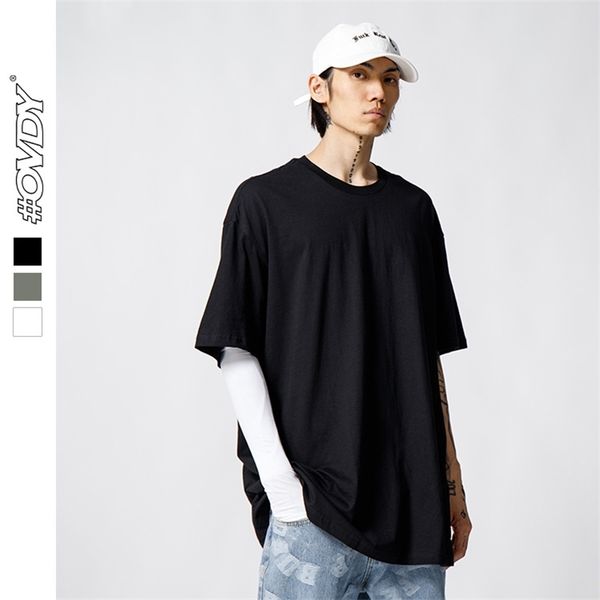 wxwovdy men's 2020 summer oversize short sleeve high street shoulder loose solid t-shirt, White
wxwovdy men's 2020 summer oversize short sleeve high street shoulder loose solid t-shirt, White