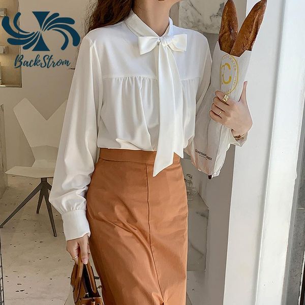 women's blouses & shirts 2021 autumn and winter white shirt french temperament commuter long-sleeved bowknot chiffon
women's blouses & shirts 2021 autumn and winter white shirt french temperament commuter long-sleeved bowknot chiffon