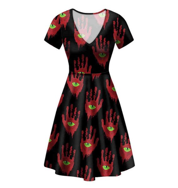 casual dresses pumpkin halloween party long over knee dresses a-line skirt short sleeve v-neck temperament, Black;gray
casual dresses pumpkin halloween party long over knee dresses a-line skirt short sleeve v-neck temperament, Black;gray