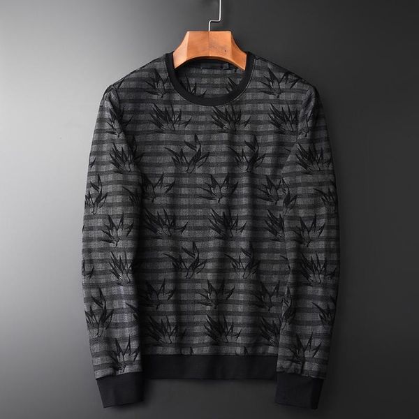 men's hoodies & sweatshirts jacquard stripe male luxury round collar simple for men plus size 4xl fashion slim mens, Black
men's hoodies & sweatshirts jacquard stripe male luxury round collar simple for men plus size 4xl fashion slim mens, Black
