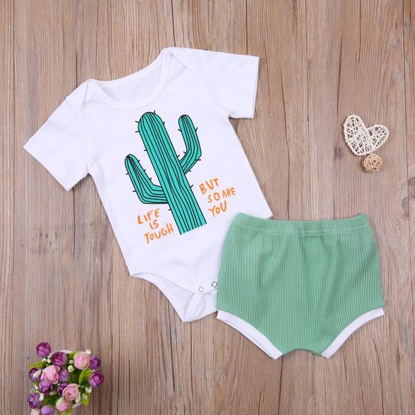 clothing sets 0-18m cactus infant baby girl clothes sumemr letter print short sleeve romper green high waist shorts+headband 3pcs set, White
clothing sets 0-18m cactus infant baby girl clothes sumemr letter print short sleeve romper green high waist shorts+headband 3pcs set, White