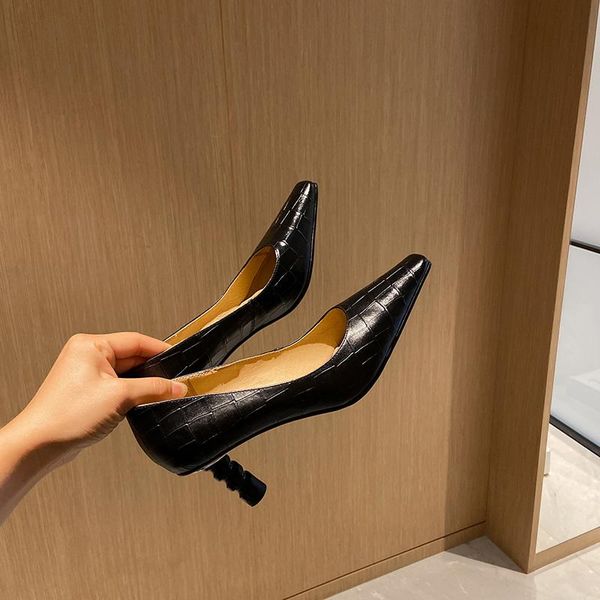 salu 2021 summer fashion design shoes women heels pumps ladies stilettos zapatos orm dress, Black
salu 2021 summer fashion design shoes women heels pumps ladies stilettos zapatos orm dress, Black