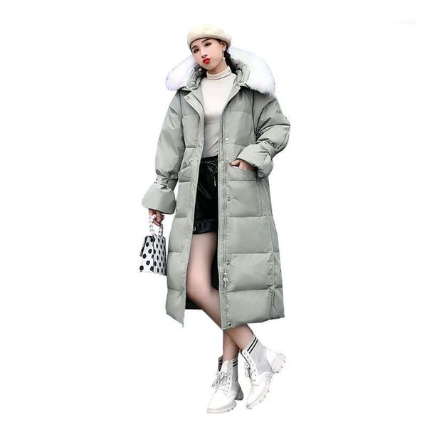 women's down & parkas 2021 autumn winter jacket women oversized fur hooded female long warm thicken loose womens outerwear coat yh4051, Black
women's down & parkas 2021 autumn winter jacket women oversized fur hooded female long warm thicken loose womens outerwear coat yh4051, Black