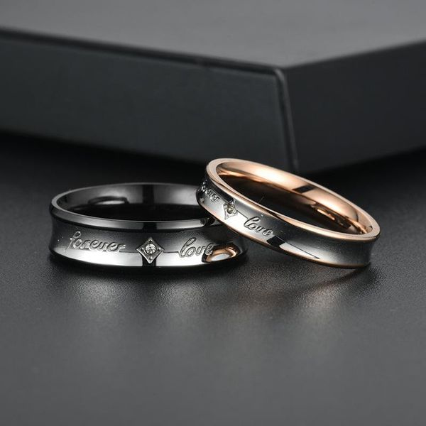 2021 fashion stainless steel couple rings forever love with zircon ring for woman men couple in wedding bridal engagement gift, Slivery;golden
2021 fashion stainless steel couple rings forever love with zircon ring for woman men couple in wedding bridal engagement gift, Slivery;golden