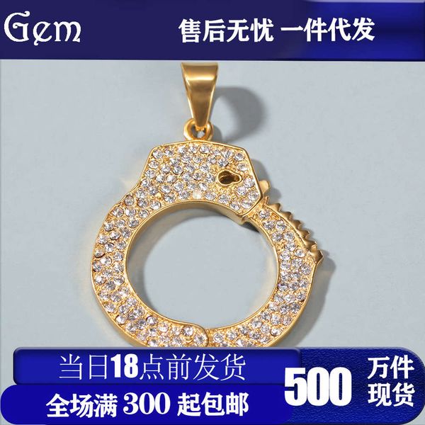 titanium steel color preserving hip hop necklace, punk style, fashion, personalized handcuffs, money bag collection, Silver
titanium steel color preserving hip hop necklace, punk style, fashion, personalized handcuffs, money bag collection, Silver