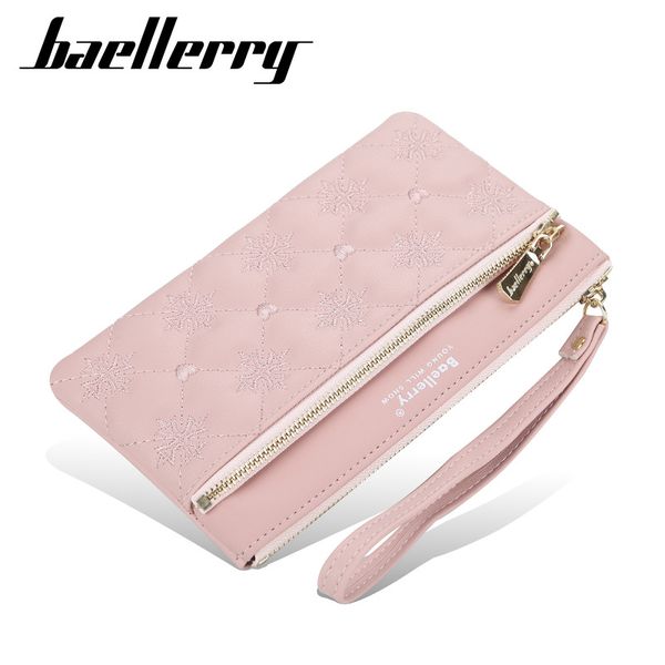 baellerry new wallet coin purses ladies long korean embroidered large-capacity zipper clutch bag fashion wallet women carteras, Red;black
baellerry new wallet coin purses ladies long korean embroidered large-capacity zipper clutch bag fashion wallet women carteras, Red;black