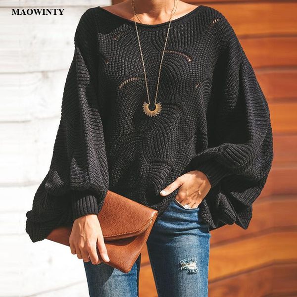 women's sweaters batwing sleeve women sweater knitted solid loose pullovers 2021 casual hollow out streetwear for feminine coat, White;black
women's sweaters batwing sleeve women sweater knitted solid loose pullovers 2021 casual hollow out streetwear for feminine coat, White;black