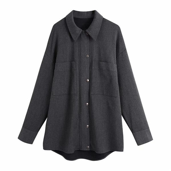women's jackets finger women grey loss jas 2021 fashion ladies turn down crack pocket streetwear button girls chic, Black;brown
women's jackets finger women grey loss jas 2021 fashion ladies turn down crack pocket streetwear button girls chic, Black;brown