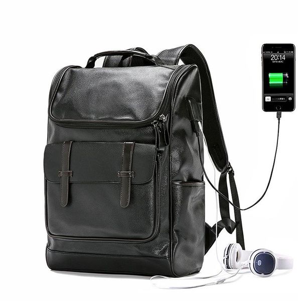 backpack 2021 pu men's simple fashion korean street trend outdoor leisure student school bag
backpack 2021 pu men's simple fashion korean street trend outdoor leisure student school bag