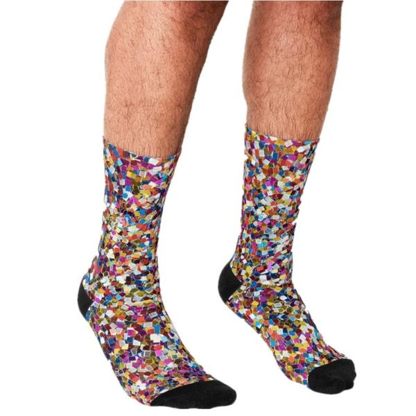 men's socks 2021 funny rainbow sequins art pattern printed hip hop men happy cute boys street style crazy for, Black
men's socks 2021 funny rainbow sequins art pattern printed hip hop men happy cute boys street style crazy for, Black