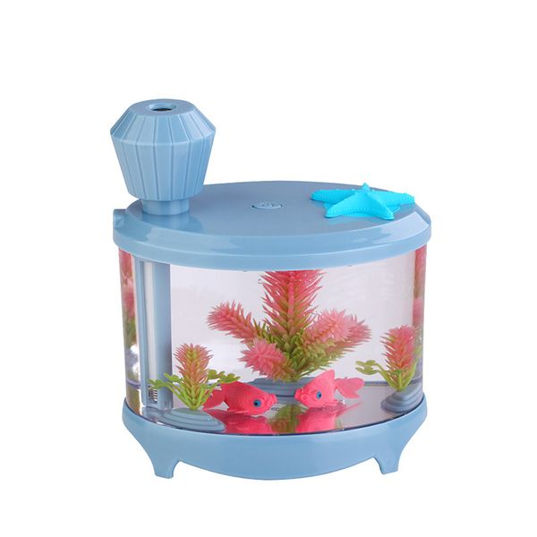creative fish tank air humidifier colorful night light dc5v usb 460ml capacity water diffuser mute ultrasonic mist maker
creative fish tank air humidifier colorful night light dc5v usb 460ml capacity water diffuser mute ultrasonic mist maker