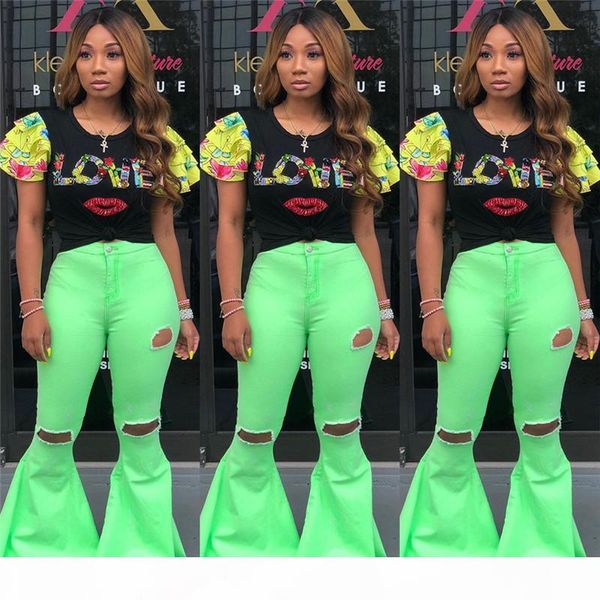 women washed denim pants designer jeans summer fall clothing ripped hollow out solid bodycon flared trouser streetwear selling 980, Blue
women washed denim pants designer jeans summer fall clothing ripped hollow out solid bodycon flared trouser streetwear selling 980, Blue