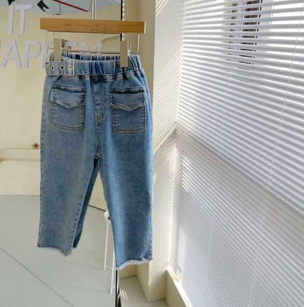 2021 new arrival girls denim long pants spring fashion kids jean pants 2-7 years yx680, Blue
2021 new arrival girls denim long pants spring fashion kids jean pants 2-7 years yx680, Blue