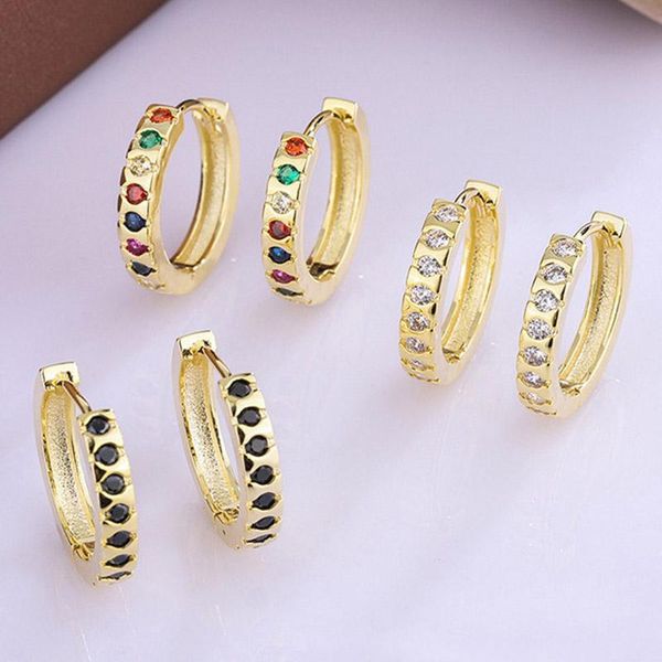 hoop & huggie bohemia rainbow stone earrings for women round ear ring zircon gold color jewelry accessories girl gift wholesale kbe296, Golden;silver
hoop & huggie bohemia rainbow stone earrings for women round ear ring zircon gold color jewelry accessories girl gift wholesale kbe296, Golden;silver